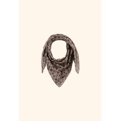 PETIT FOULARD - BIJOU RUBIS - 60x60cm - GABRIELLE