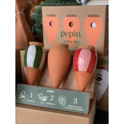 Trio Mini Olla - Les Rayés - Pepin.