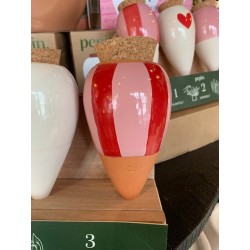 Olla - Rayé Rose et rouge - Pepin.