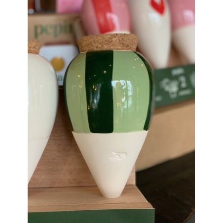 Olla - Rayé vert et vert - Pepin.